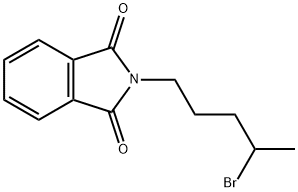 2-(4-BROMOPENTYL)-1H-ISIONDOLE-1,3(2H)DIONE Struktur