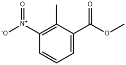 Methyl 2-methyl-3-nitrobenzoate Structure
