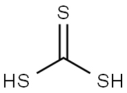 trithiocarbonic acid Struktur