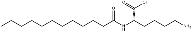 N2-ラウロイル-L-リシン 化学構造式