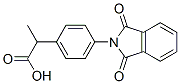 2-[4-(1,3-dihydro-1,3-dioxo-2H-isoindol-2-yl)phenyl]propionic acid Structure