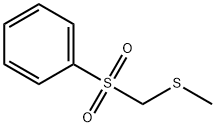 甲硫甲基苯基砜 结构式
