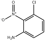 3-クロロ-2-ニトロアニリン 化学構造式