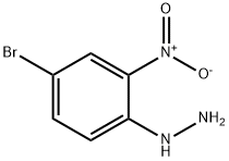4-溴-2-硝基苯肼, 59488-34-5, 结构式