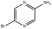 2-氨基-5-溴吡嗪 结构式