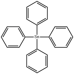 Tetraphenyltin Struktur