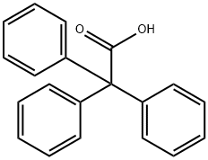 Triphenylacetic acid Structure