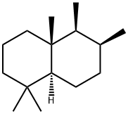 1,1,4a,5,6-pentamethyldecalin Struktur