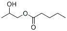 2-hydroxypropyl valerate Structure