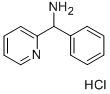 1-フェニル-1-ピリジン-2-イルメタンアミン二塩酸塩 化学構造式