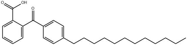 2-(4-Dodecylbenzoyl)benzoic acid 结构式