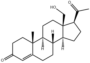 18-HYDROXYPROGESTERONE Struktur