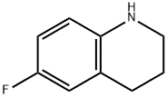 6-フルオロ-1,2,3,4-テトラヒドロキノリン 化学構造式