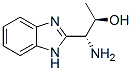 1H-Benzimidazole-2-ethanol,beta-amino-alpha-methyl-,[R-(R*,R*)]-(9CI) Structure
