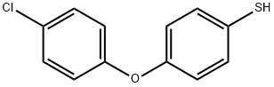 4-(4-氯苯氧基)-苯硫醇 结构式