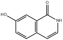 7-羟基异喹啉-1(2H)-酮 结构式