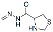 4-Thiazolidinecarboxylicacid,methylenehydrazide(9CI) Structure