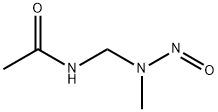 N-METHYL-N-ACETYLAMINOMETHYL-NITROSAMINE Struktur