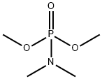 DIMETHYL DIMETHYLPHOSPHORAMIDATE Structure