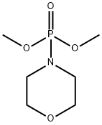 Dimethyl morpholinophosphoramidate. Struktur