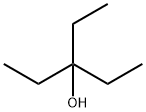 3-エチル-3-ペンタノール 化学構造式