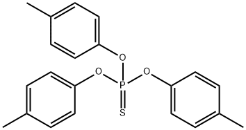 TRI-P-TOLYL THIOPHOSPHATE Structure