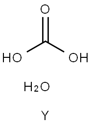 碳酸钇三水合物, 5970-44-5, 结构式