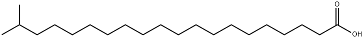 19-甲基二十烷酸, 59708-73-5, 结构式