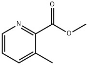 3-甲基吡啶-2-甲酸甲酯 结构式
