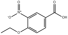 4-乙氧基-3-硝基苯甲酸 结构式