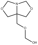 (7,7a-ジヒドロ-1H-オキサゾロ[3,4-c]オキサゾール-7a-イルメトキシ)メタノール 化学構造式