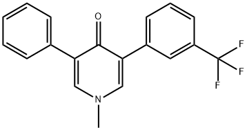 氟啶酮, 59756-60-4, 结构式