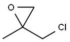 2-(Chloromethyl)-2-methyloxirane Struktur