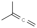 3-メチル-1,2-ブタジエン 化学構造式
