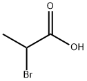 2-ブロモプロピオン酸 化学構造式