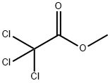 トリクロロ酢酸メチル 化学構造式