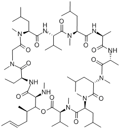 Isocyclosporin A Struktur