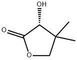 二氢-3-羟基-4,4-二甲基-2(3H)呋喃酮, 599-04-2, 结构式
