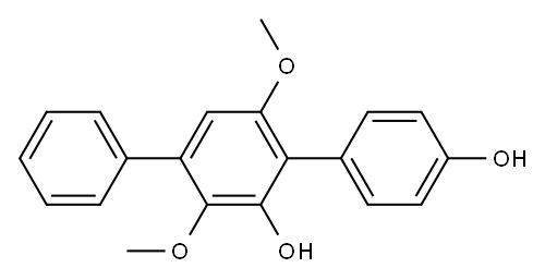 4'-Deoxyterphenyllin Structure