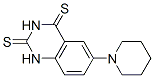 2,4(1H,3H)-Quinazolinedithione, 6-piperidino- Struktur
