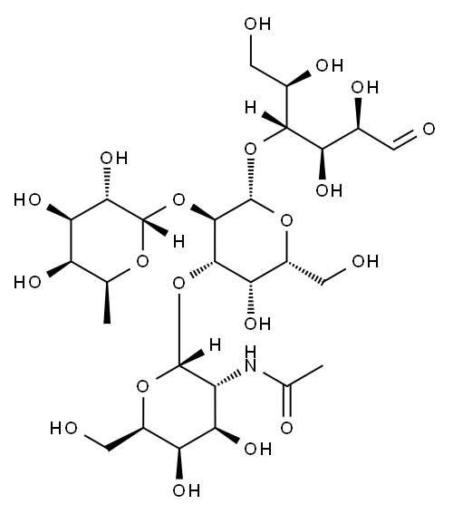 A-TETRASACCHARIDE Structure