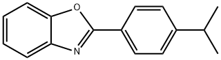 2-(4-ISOPROPYLPHENYL)BENZO[D]OXAZOLE Struktur