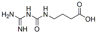 1-Amidino-3-(3-carboxypropyl)urea Structure