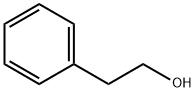 2-フェニルエチルアルコール 化学構造式