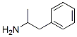 1-メチル-2-(フェニル)エタンアミン 化学構造式