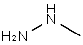 Methylhydrazine Struktur