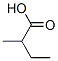 rac-(2R*)-2-メチルブタン酸 化学構造式