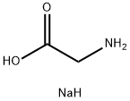 Sodium glycinate Struktur