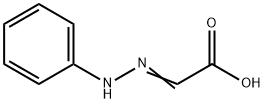 Acetic acid, (phenylhydrazono)- (9CI) 结构式