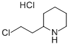 2-(2-氯乙基)哌啶盐酸盐 结构式